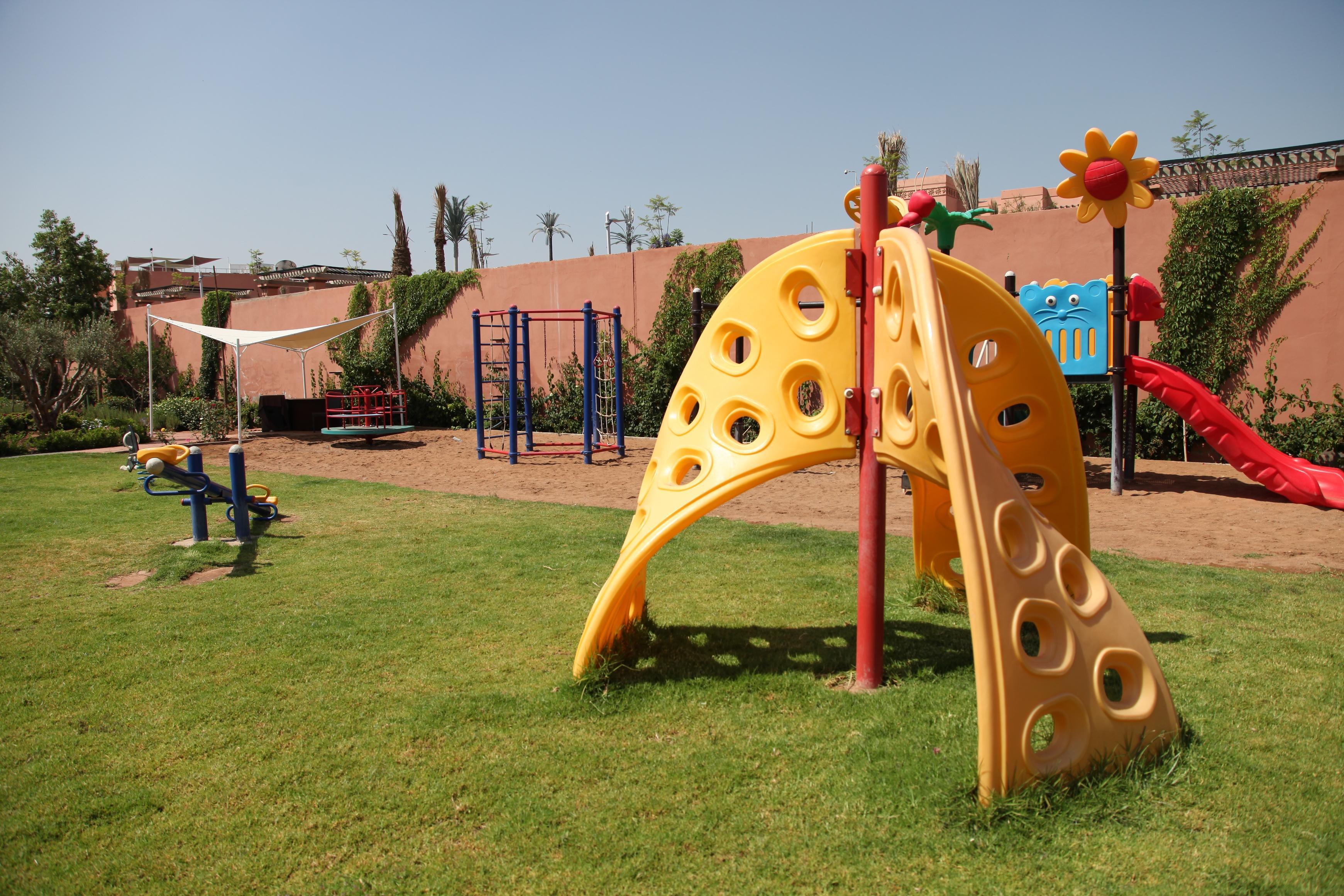 Palm Plaza Hôtel&Spa Marraquexe Exterior foto Playground in the park